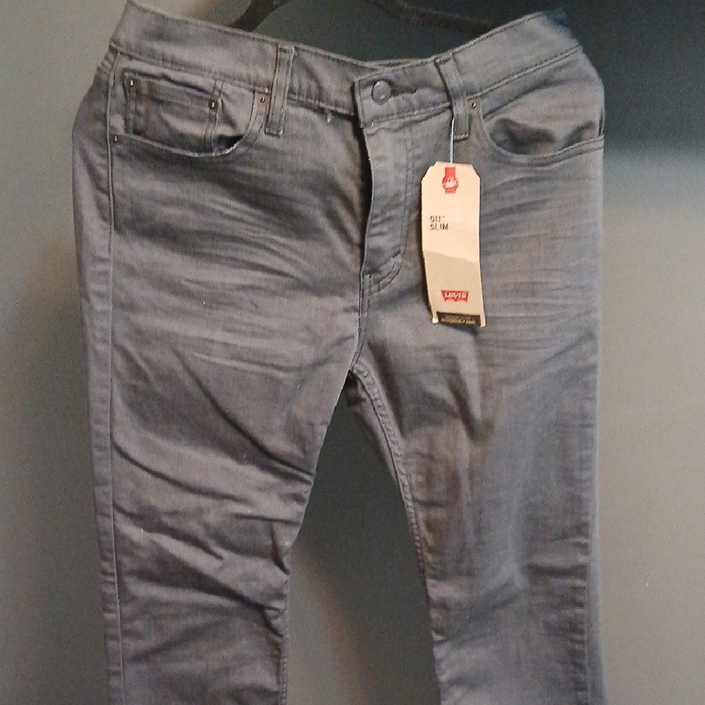 Levi's Gray Skinny Jeans Modern Style